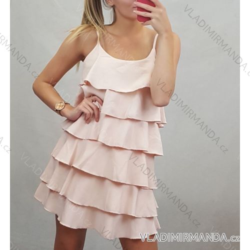 Women's strapless dress (uni s / m) Italian FASHION IMT20252