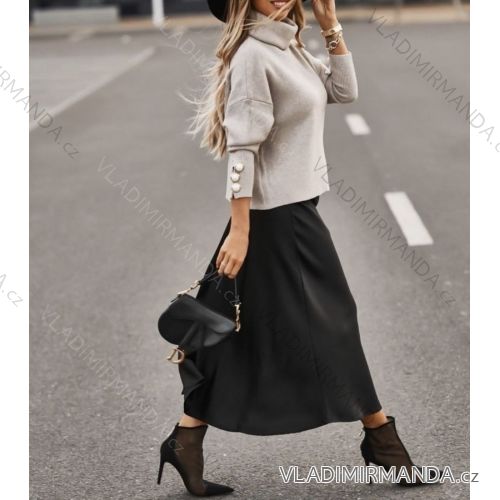 Dress with 3/4-sleeve ladies pocket (uni sl) ITALIAN Fashion IM3181746