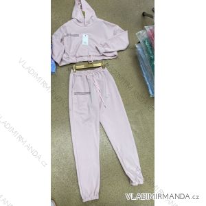Tričko elegantní dlouhý rukáv dámské (UNI S/M) ITALSKÁ MÓDA IMM20954