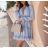 Dress with 3/4-sleeve ladies pocket (uni sl) ITALIAN Fashion IMWD20527