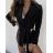 Buttoned Dress with Buttoned Ladies (uni s-m) ITALIAN FASHION IM2203948