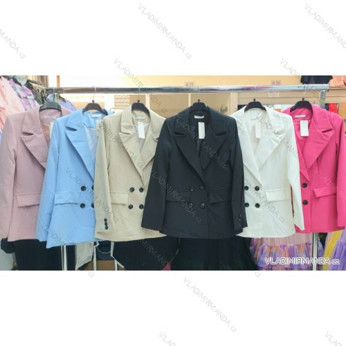 Buttoned Dress with Buttoned Ladies (uni s-m) ITALIAN FASHION IM2203948