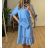 Dress with 3/4-sleeve ladies pocket (uni sl) ITALIAN Fashion IMWD20527