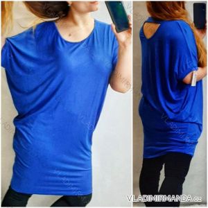 Šaty oversize krátký rukáv dámské (L/XL/2XL/3XL ONE SIZE) ITALSKÁ MÓDA IMD20451