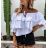 T-shirt elegant long sleeve women (S / M ONE SIZE) ITALIAN FASHION IMWK21008