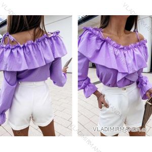 T-shirt elegant long sleeve women (S / M ONE SIZE) ITALIAN FASHION IMWK21008