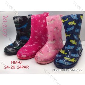 Rubber boots for girls and boys (30-35) RISTAR RIS19Y2020C