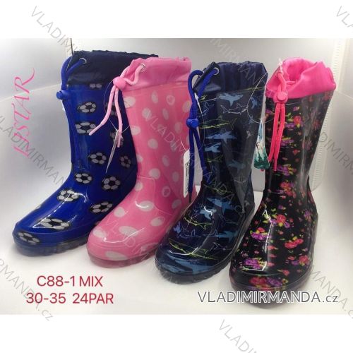 Rubber boots for girls and boys (30-35) RISTAR RIS19Y2020C