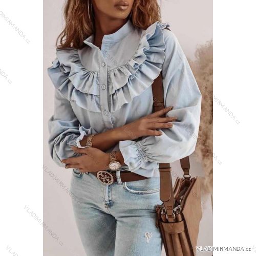 Women's long sleeve blouse (S / M ONE SIZE) ITALIAN FASHION IMWA201071