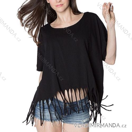 T-shirt elegant long sleeve women (S / M ONE SIZE) ITALIAN FASHION IMWK21008