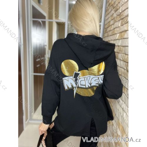 Elegant zip hoodie for women (uni sl) TURKISH FASHION IMK20011