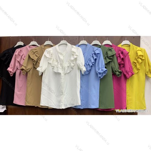 Women's long sleeve blouse (S / M ONE SIZE) ITALIAN FASHION IMWA201071