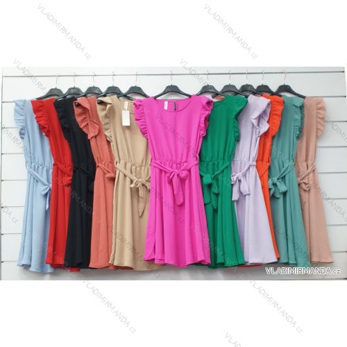Dress with 3/4-sleeve ladies pocket (uni sl) ITALIAN Fashion IMWD20527