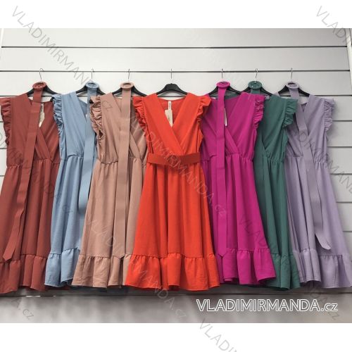 Women's Elegant Long Sleeve Dress (S / M / L ONE SIZE) ITALIAN FASHION IMWA21002