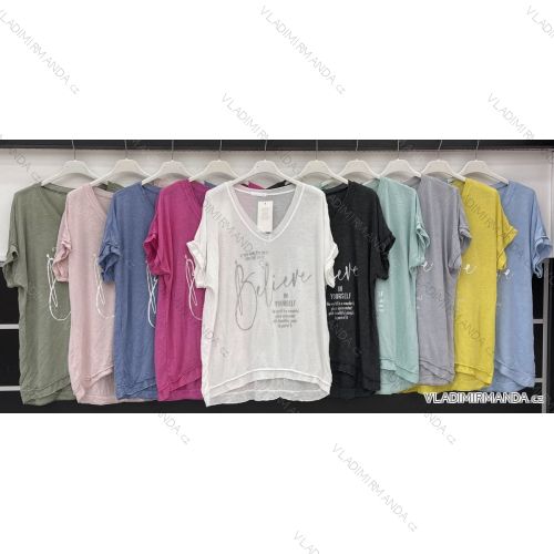 Dress with 3/4-sleeve ladies pocket (uni sl) ITALIAN Fashion IM3181746