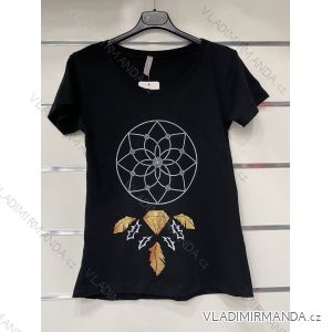 T-shirt short sleeve women (S / M ONE SIZE) ITALIAN FASHION IMWK21002