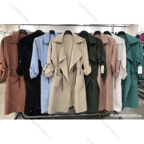 Tričko elegantní dlouhý rukáv dámské (UNI S/M) ITALSKÁ MÓDA IMM20954
