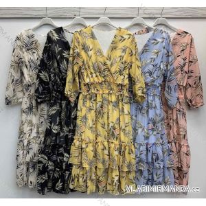 Dress with 3/4-sleeve ladies pocket (uni sl) ITALIAN Fashion IMWD20527