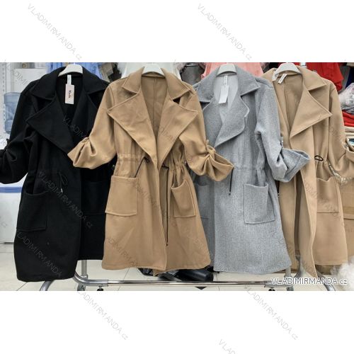 Tričko elegantní dlouhý rukáv dámské (UNI S/M) ITALSKÁ MÓDA IMM20954