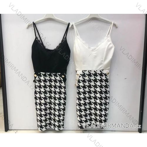 Dress with 3/4-sleeve ladies pocket (uni sl) ITALIAN Fashion IMWD20527