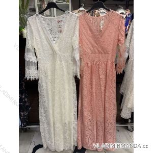 Dress with 3/4-sleeve ladies pocket (uni sl) ITALIAN Fashion IMWD20527