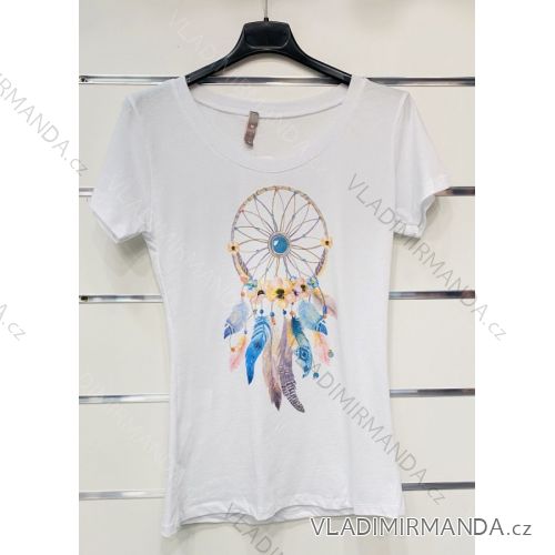 T-shirt short sleeve women (S / M ONE SIZE) ITALIAN FASHION IMWK21002