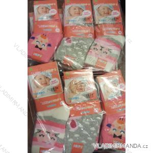 Socks warm thermo anti-slip for baby girl (0-36 months) LOOKEN ZTY-6720ABS