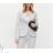 Buttoned Dress with Buttoned Ladies (uni s-m) ITALIAN FASHION IMWA20332