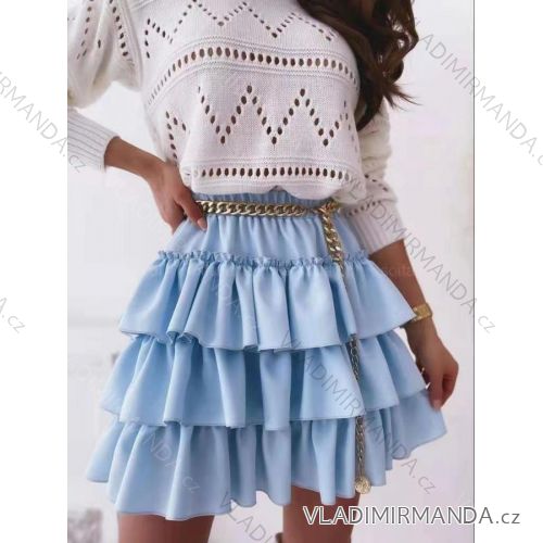 Blouse long sleeve with ruffles women (UNI S / L) ITALIAN FASHION IMK20159