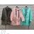 Kabát jarní dlouhý dámský (S/M/L ONE SIZE) ITALSKÁ MÓDA IMWA21006