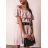Dress with 3/4-sleeve ladies pocket (uni sl) ITALIAN Fashion IMWD20527