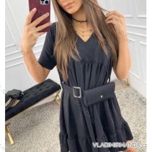 Dress with 3/4-sleeve ladies pocket (uni sl) ITALIAN Fashion IM3181746