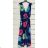 Summer long sleeve flowered women's dress (UNI S / L) ITALIAN FASHION IMK20150
