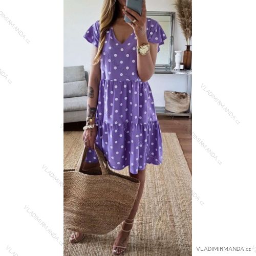 Dress with 3/4-sleeve ladies pocket (uni sl) ITALIAN Fashion IM3181746