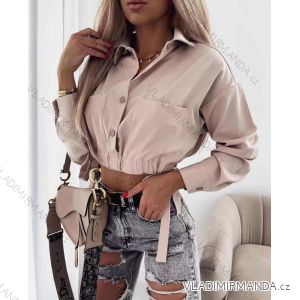 Women's elegant long sleeve shirt (S / M ONE SIZE) ITALIAN FASHION IMWL21042