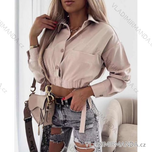 Women's elegant long sleeve shirt (S / M ONE SIZE) ITALIAN FASHION IMWL21042