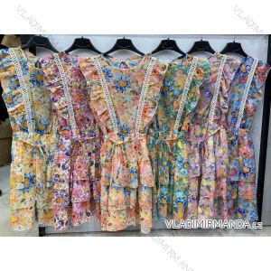 Dress with 3/4-sleeve ladies pocket (uni sl) ITALIAN Fashion IMWD20527