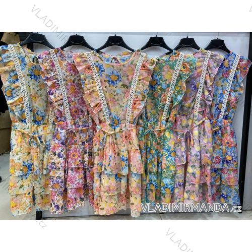 Dress with 3/4-sleeve ladies pocket (uni sl) ITALIAN Fashion IMWD20527