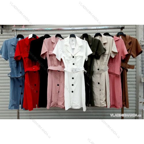 Dress with 3/4-sleeve ladies pocket (uni sl) ITALIAN Fashion IMWD20527