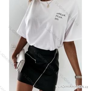 T-shirt short sleeve women (S / M ONE SIZE) ITALIAN FASHION IMWK21002