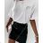 T-shirt short sleeve women (S / M ONE SIZE) ITALIAN FASHION IMWK21002