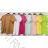 T-shirt short sleeve women (S / M ONE SIZE) ITALIAN FASHION IMWK21002
