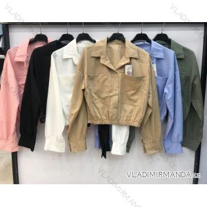 Women's elegant long sleeve shirt (S / M ONE SIZE) ITALIAN FASHION IMWL21042