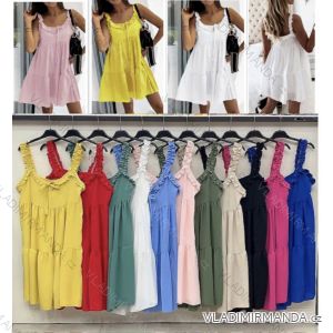 Dress with 3/4-sleeve ladies pocket (uni sl) ITALIAN Fashion IMWD20527