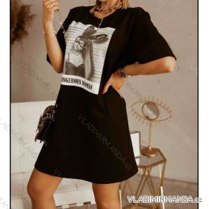 Dress with 3/4-sleeve ladies pocket (uni sl) ITALIAN Fashion IMWD20527