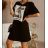 Dress with 3/4-sleeve ladies pocket (uni sl) ITALIAN Fashion IMWD20527