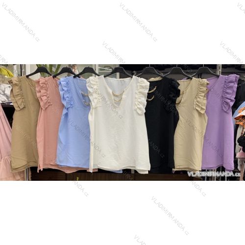 Dress with 3/4-sleeve ladies pocket (uni sl) ITALIAN Fashion IM3181746