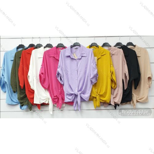 Women's long sleeve blouse (S / M ONE SIZE) ITALIAN FASHION IMWA201071
