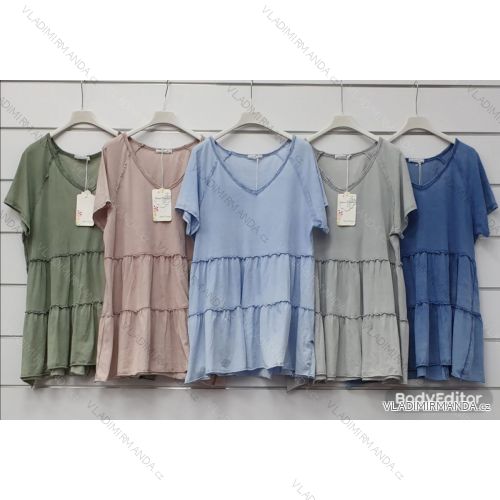 Dress with 3/4-sleeve ladies pocket (uni sl) ITALIAN Fashion IMWD20527