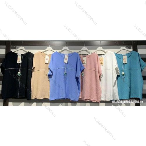 Dress with 3/4-sleeve ladies pocket (uni sl) ITALIAN Fashion IM3181746